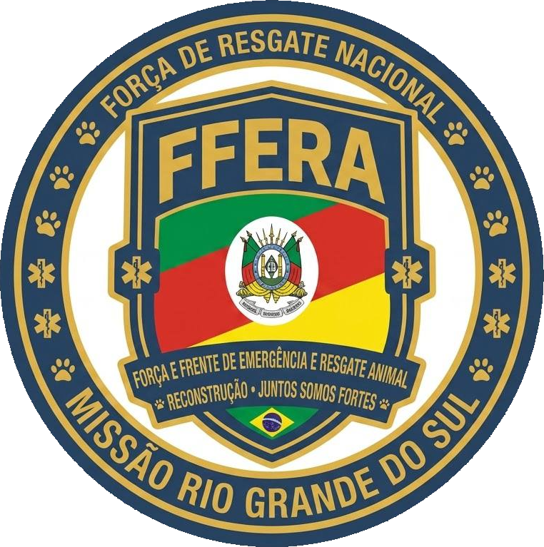 Insígnia da Missão Rio Grande do Sul — Força de Resgate Nacional FFERA